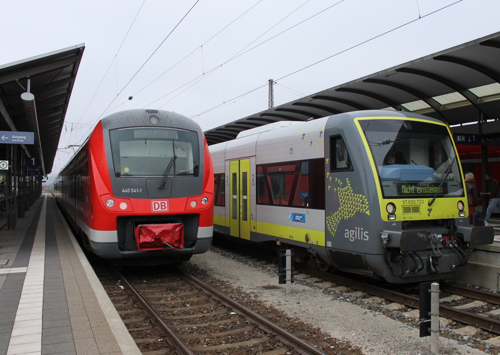 440 541 und 650 723 am 21.10.12 in Bamberg