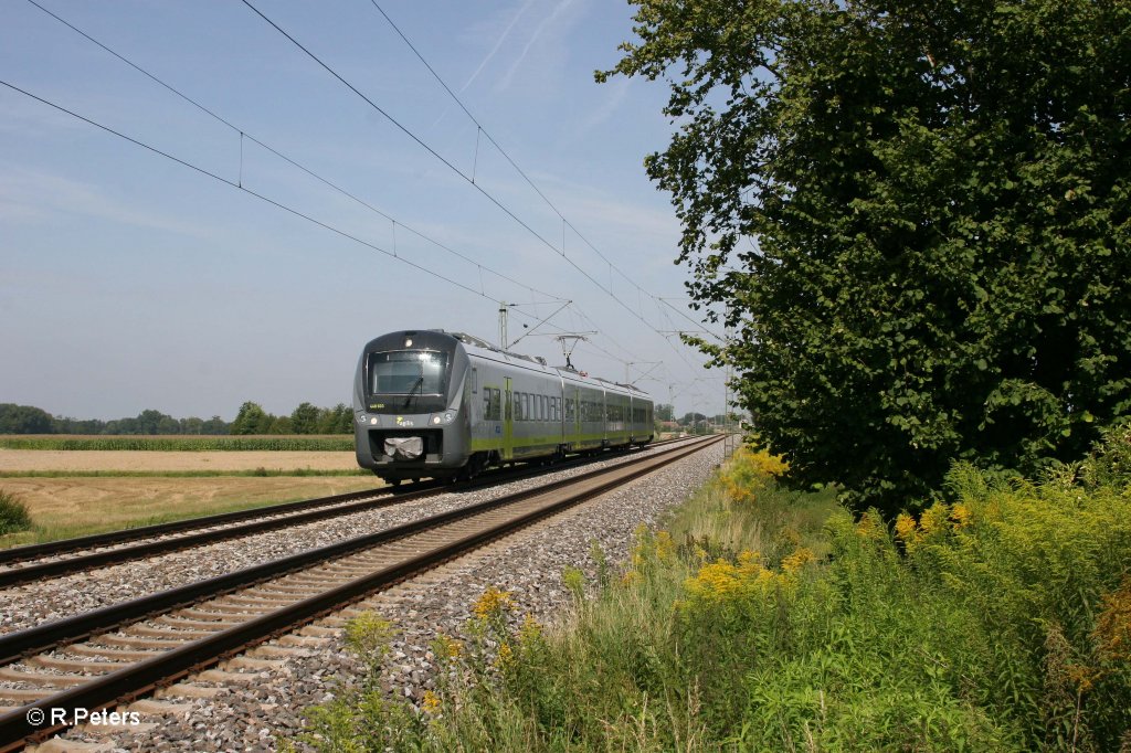 440 603 als ag84411 nach Plattling bei Mossham. 03.08.11