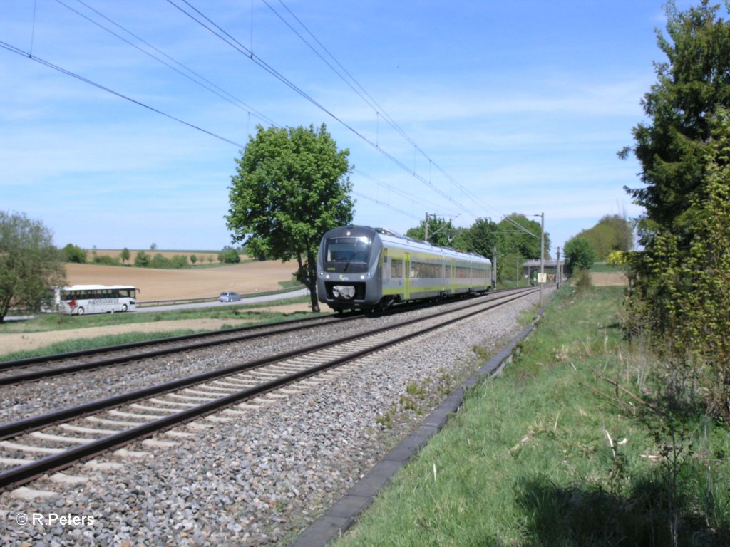 440 912 als AG84317 Ingolstadt - Landshut bei Hhenberg. 07.05.11