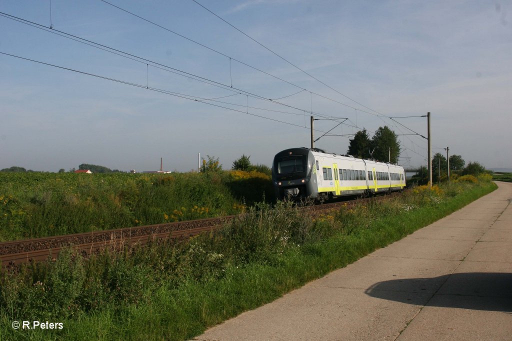 440 913 als AG84307 Ingolstadt – Eggmhl bei Altegolsheim. 03.08.11
