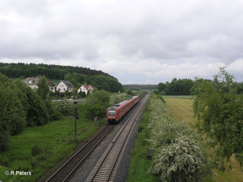 612 464 als RE nach Regensburg bei Richt. 26.05.10