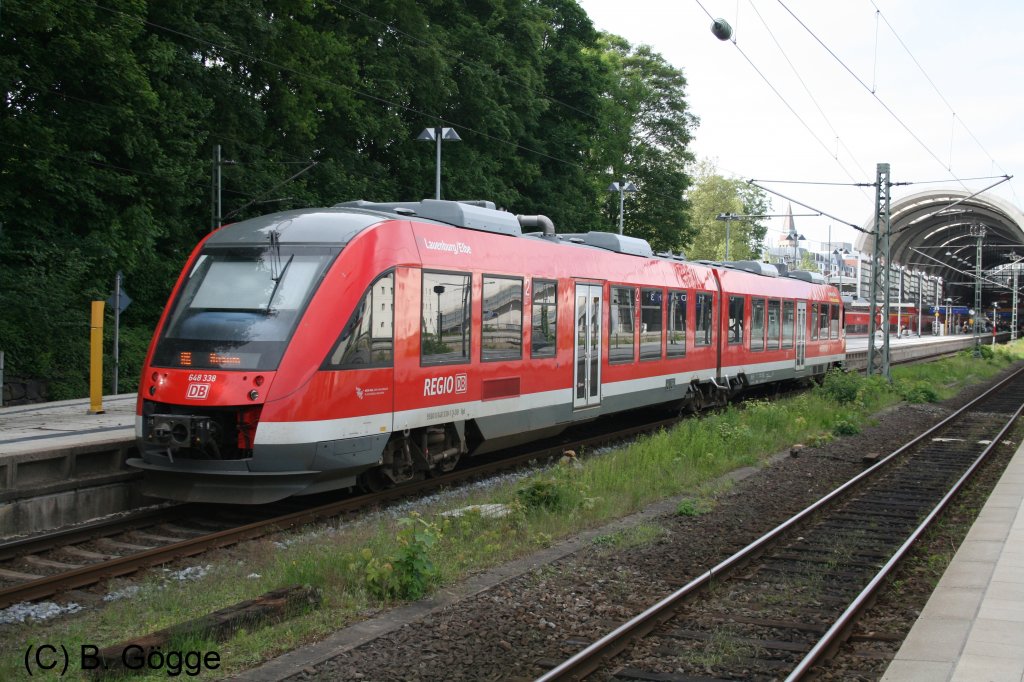 648 338 im Kieler Hbf 