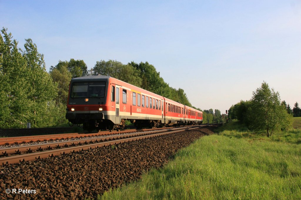 928 248 +628 418 als Ersatz RE 3698 nach Hof bei Schnfeld. 24.05.11