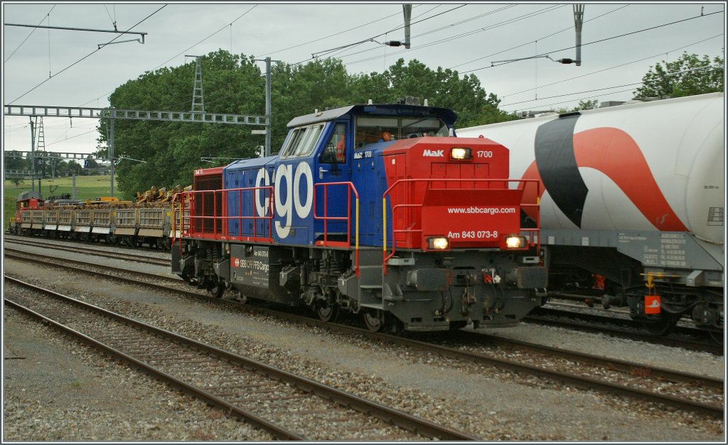 Am 843 073-8 in Romont. 
27.05.2011