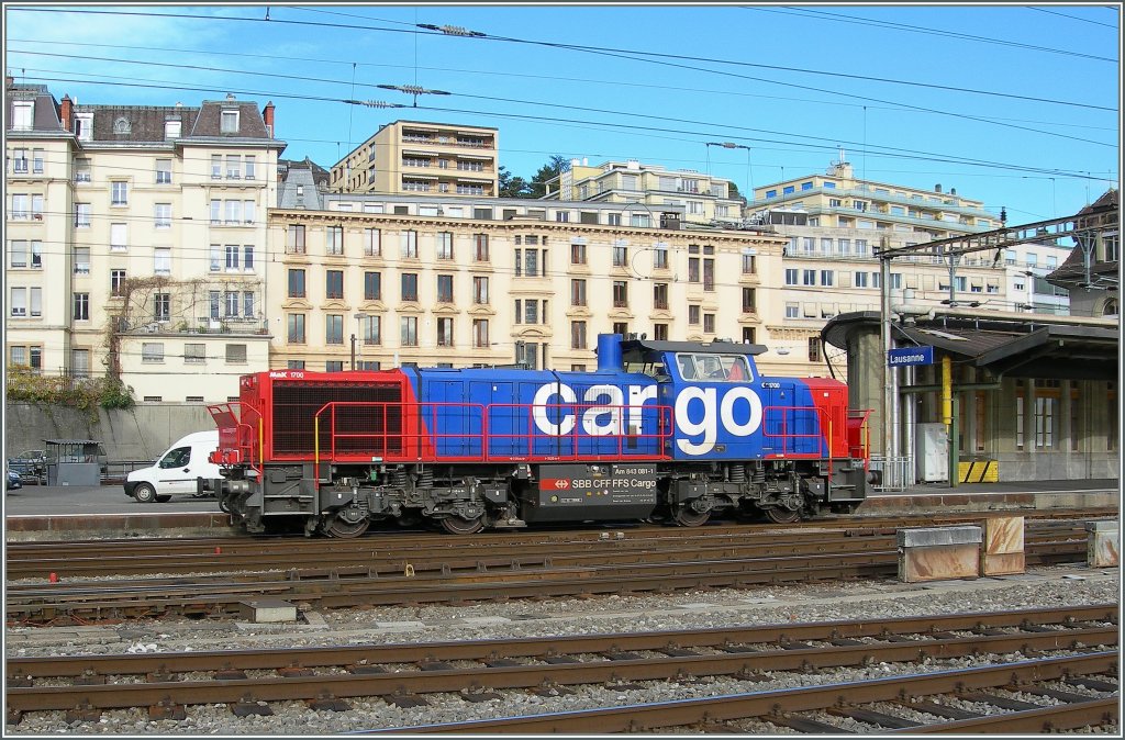 Am 843 081-1 in Lausanne am 8. Nov. 2010.