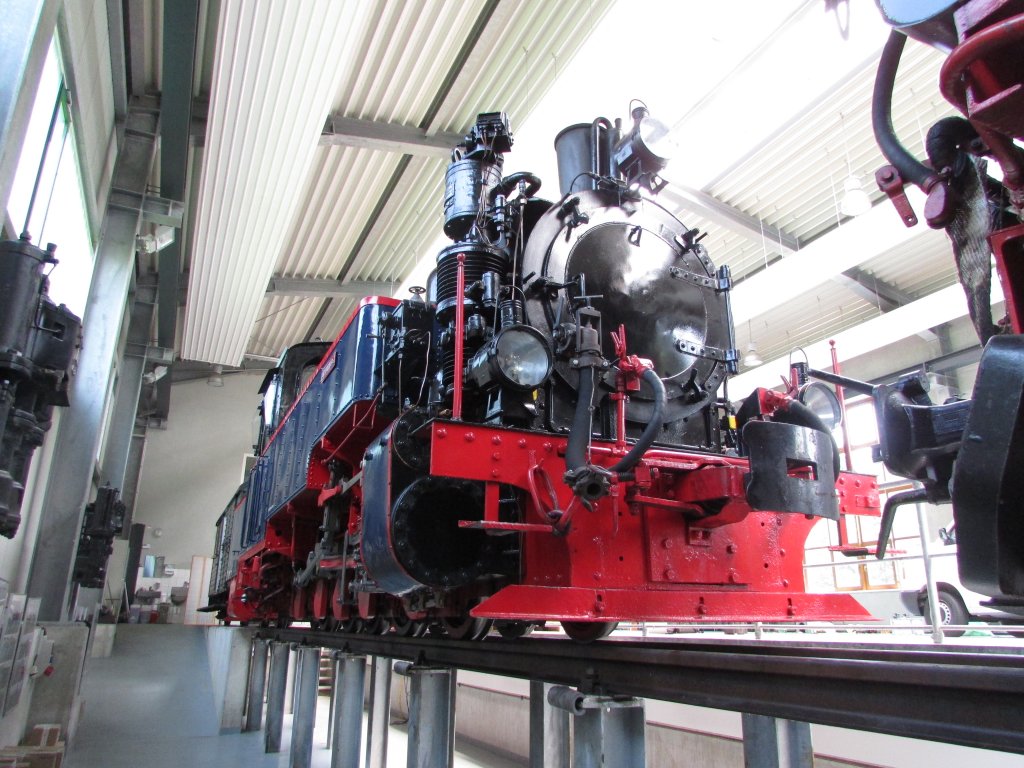 Aquarius C stand am 14.Juli.2013 in der Fahrzeughalle der Pre�nitztalbahn