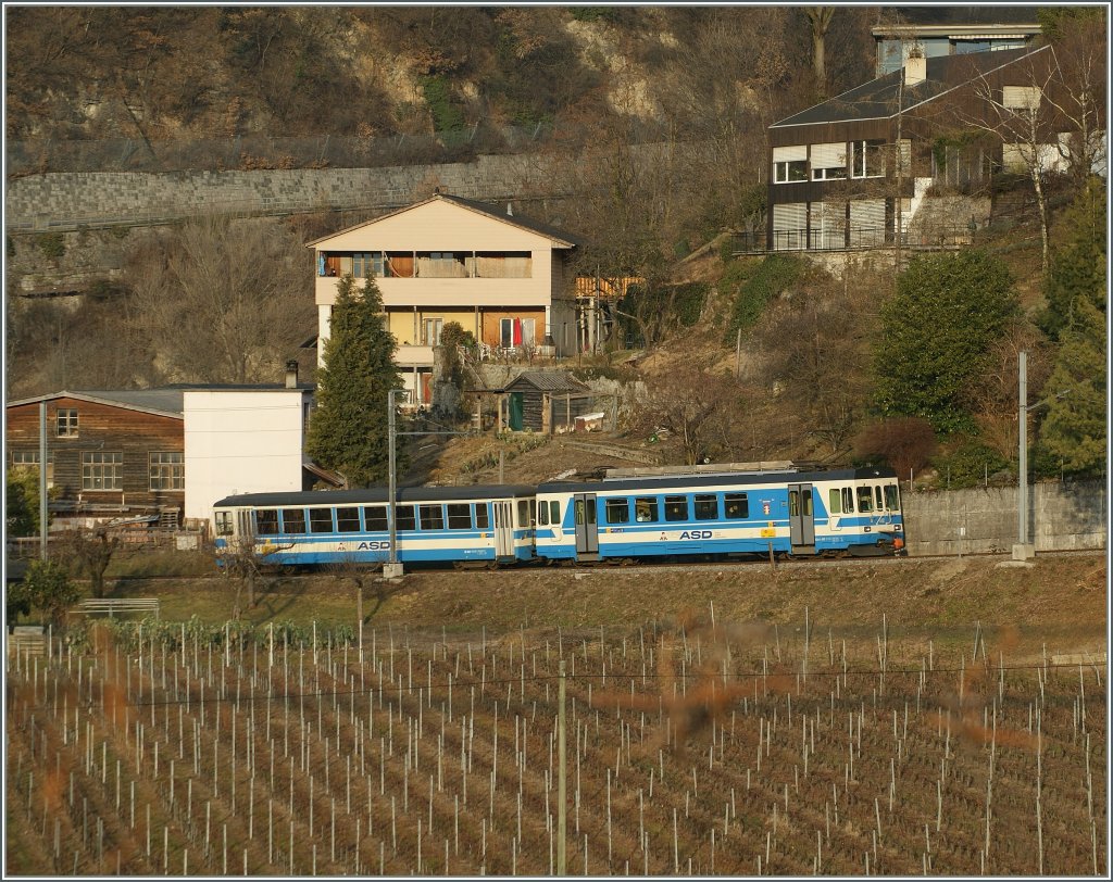 ASD Regionalzug bei Aigle.
04.02.2011