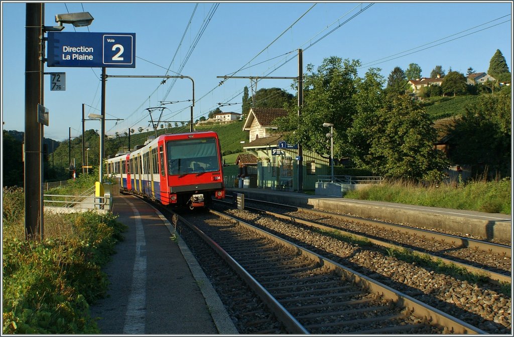 Bem 550 000 und 004 beim Halt in Russin. 
31. Augsut 2010