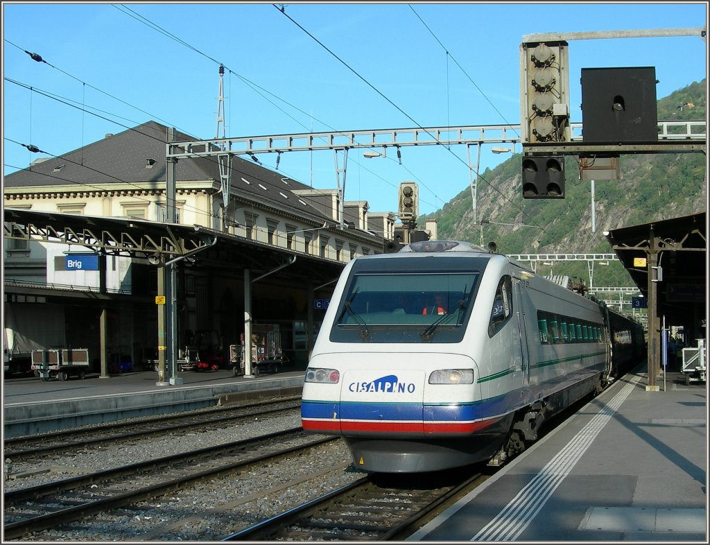 CIS ETR 470 in Brig am 10. Mai 2007