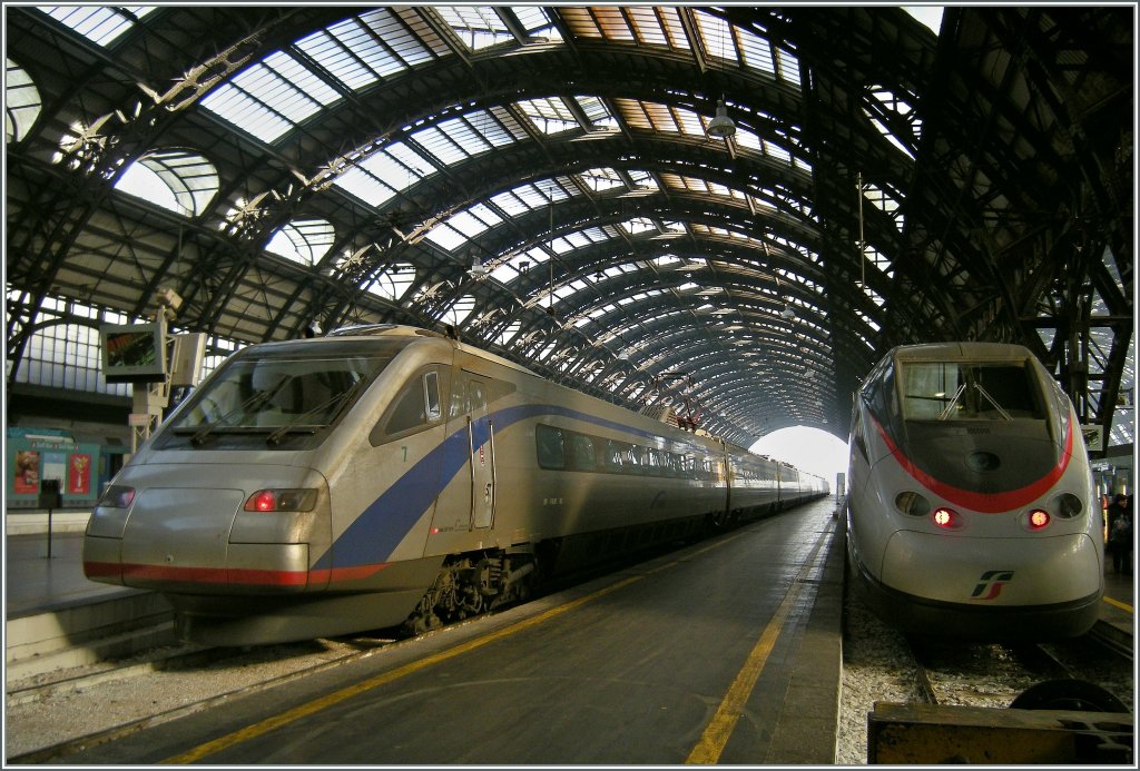 CIS ETR 470 in Milano Centrale am 22. Jan. 2009. 