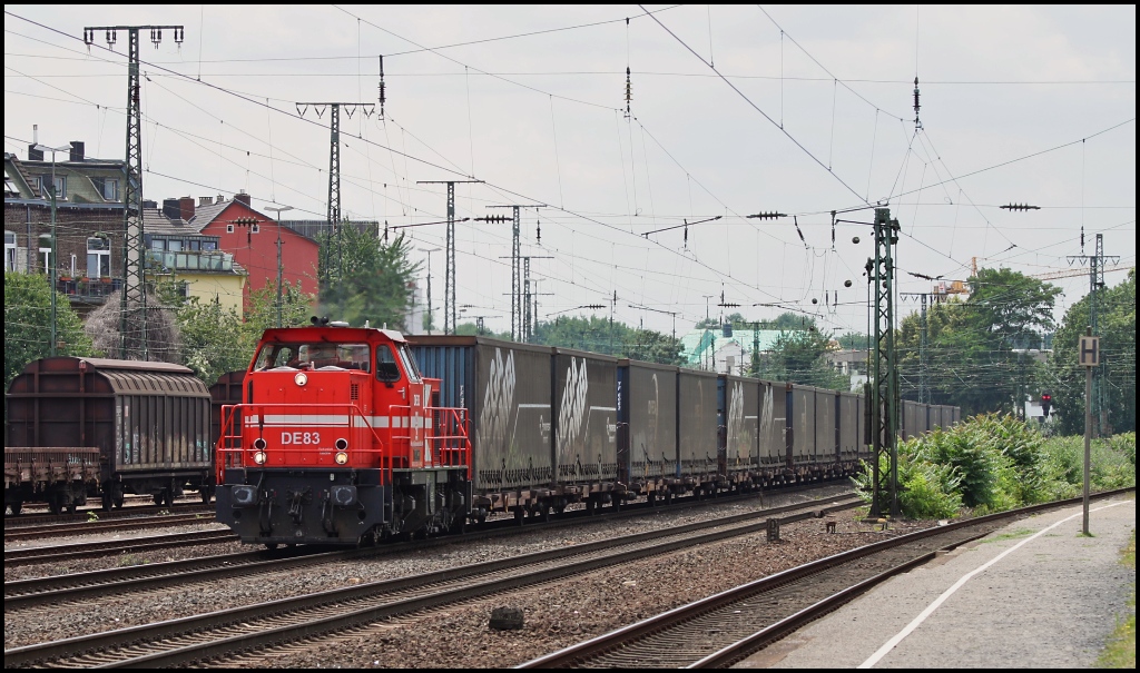 DE 83 der HGK durchfuhr am 16.07.11 Kln West