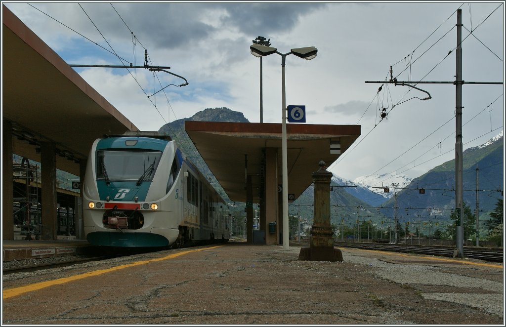Der Aln 501.065 (Minueto) in Domodossola. 
22.Mai 2013