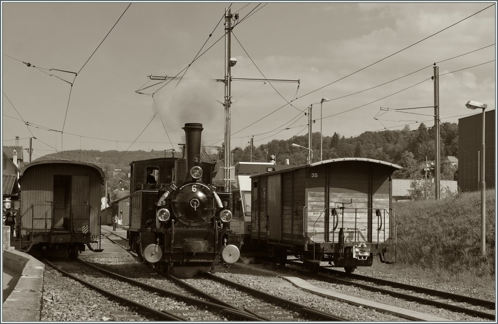 Der Beginn eines wunderschnen Tages...
Blonay, den 25. Mai 2012