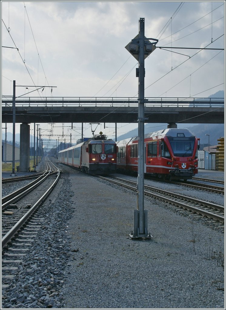 Der Glacier-Express bei Felsberg in einer nicht ganz so sehr typischen Bilderbuchlandschaft.
15. Mrz 2013
