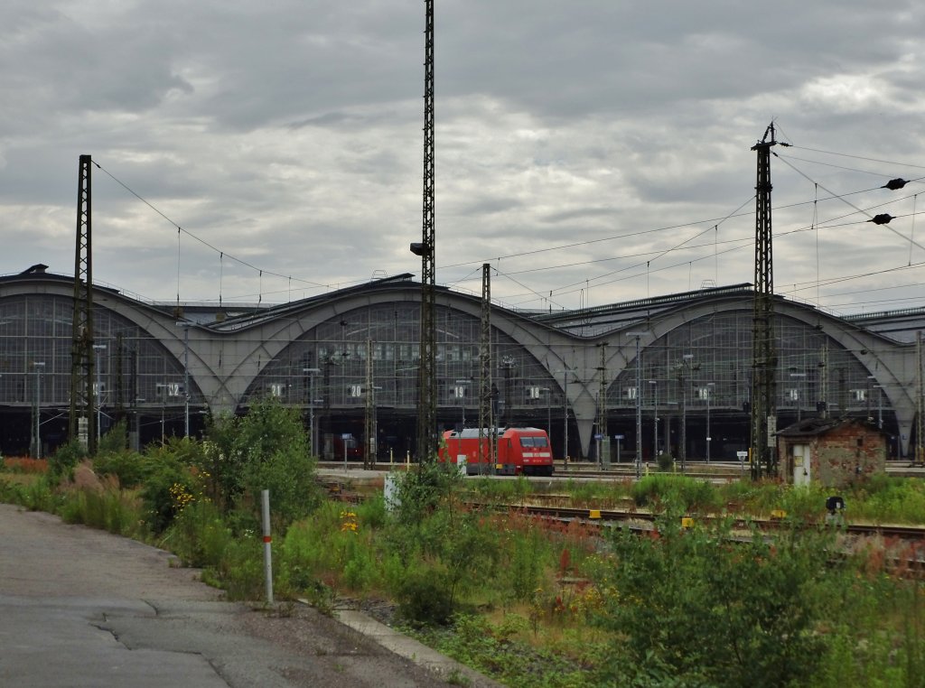 Der Leipziger Hauptbahnhof, 03.074.2013. 