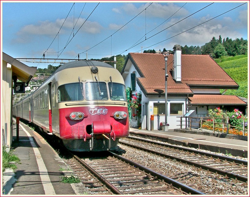 Der RAe TEE II in Bossire am 24. August 2007. 
