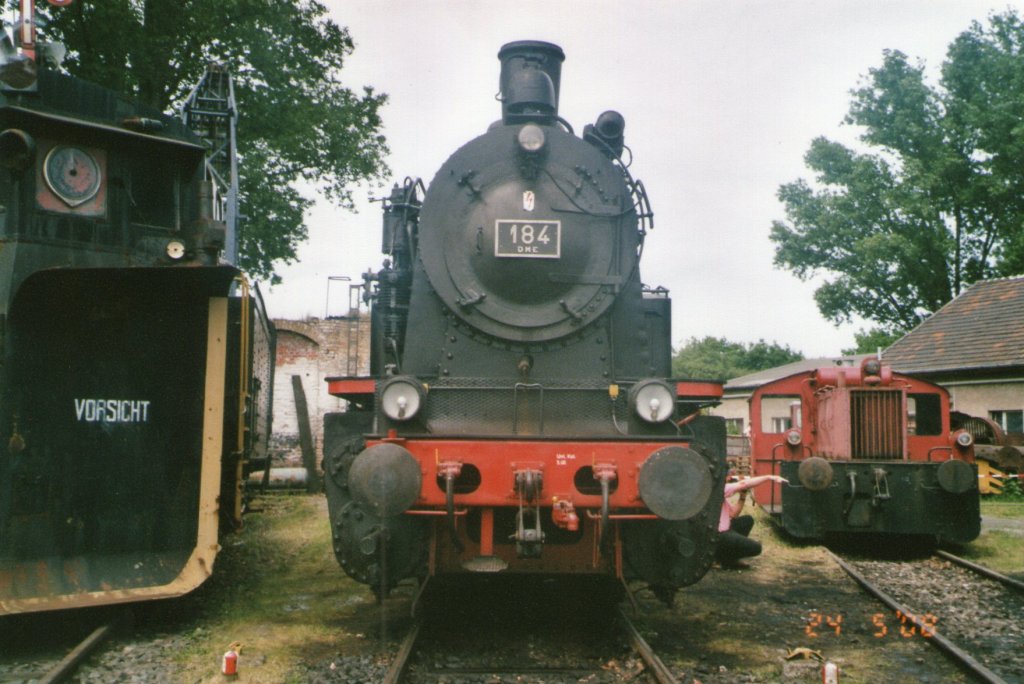 Die DME 184 stand am 24.Mai.2008 in Kranichstein(Gescannt)