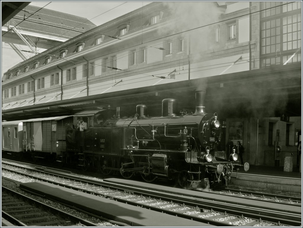 Die Eb 3/5 5810 in Lausanne.
18. Mai 2013