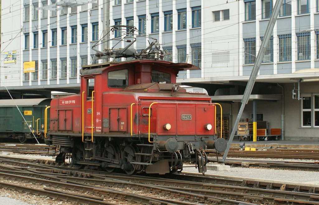 Ee 3/3 16427 in Chur.
10. Mai 2010