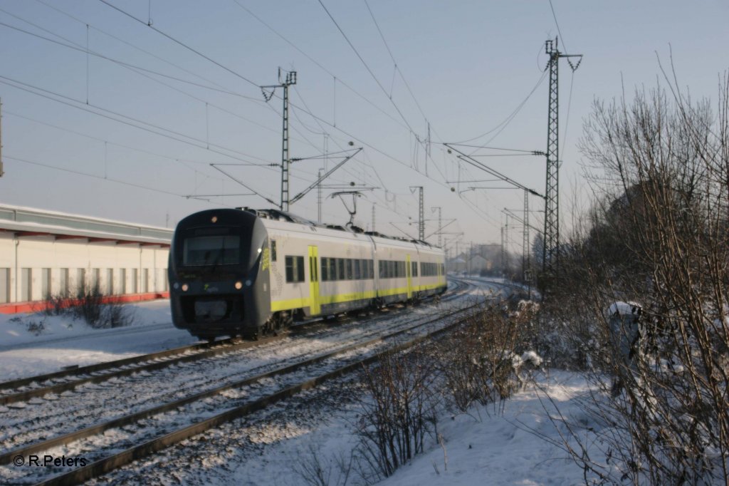 Ein 440 auf dem Weg nach Ingolstadt bei Obertraubling. 30.12.10