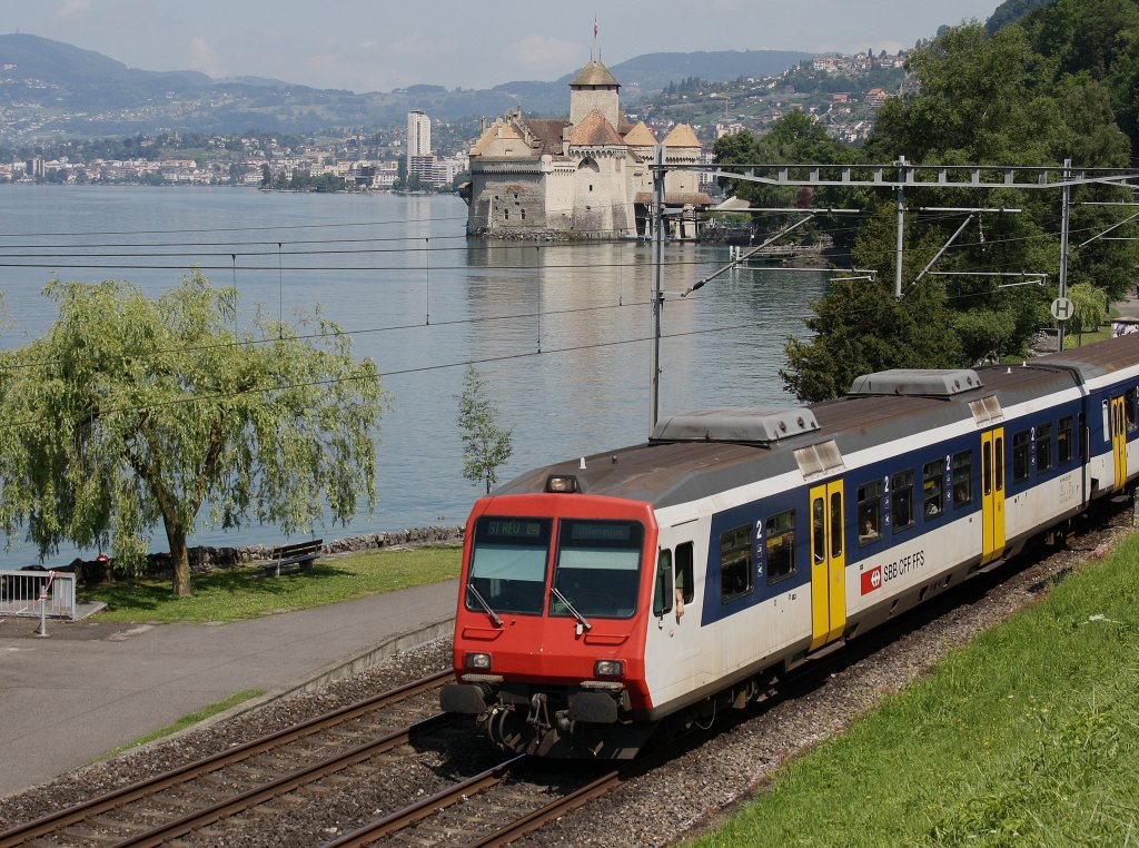 Ein NPZ am 29.06.2009 unterwegs bei Veytaux-Chillon.
