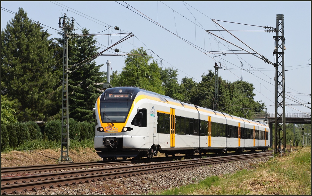 Eurobahn Flirt ET 7.12 am 04.06.11 in Nordbgge