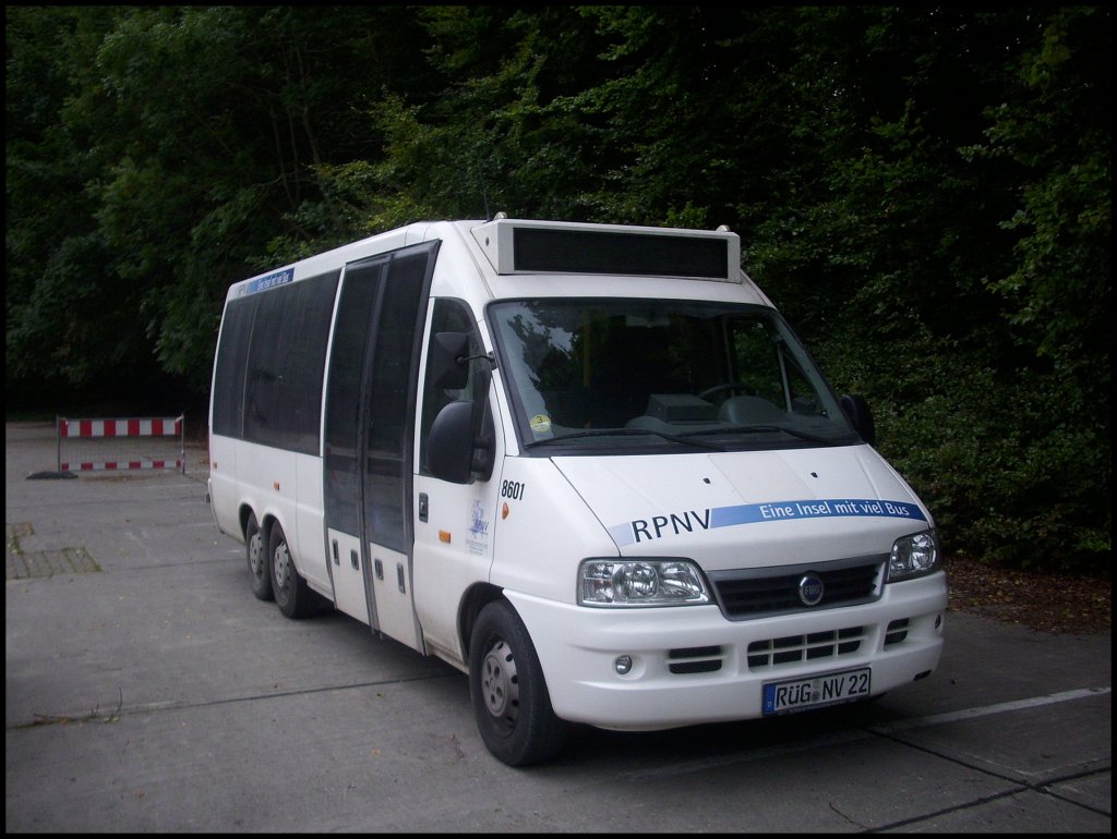 Fiat Ducato der RPNV in Sassnitz.