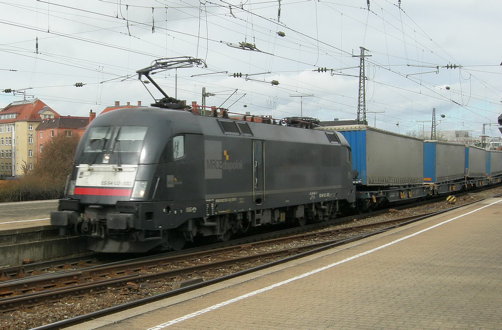 Gesichtet in Ludwigsburg in Richtung Container-Bahnhof Kornwestheim