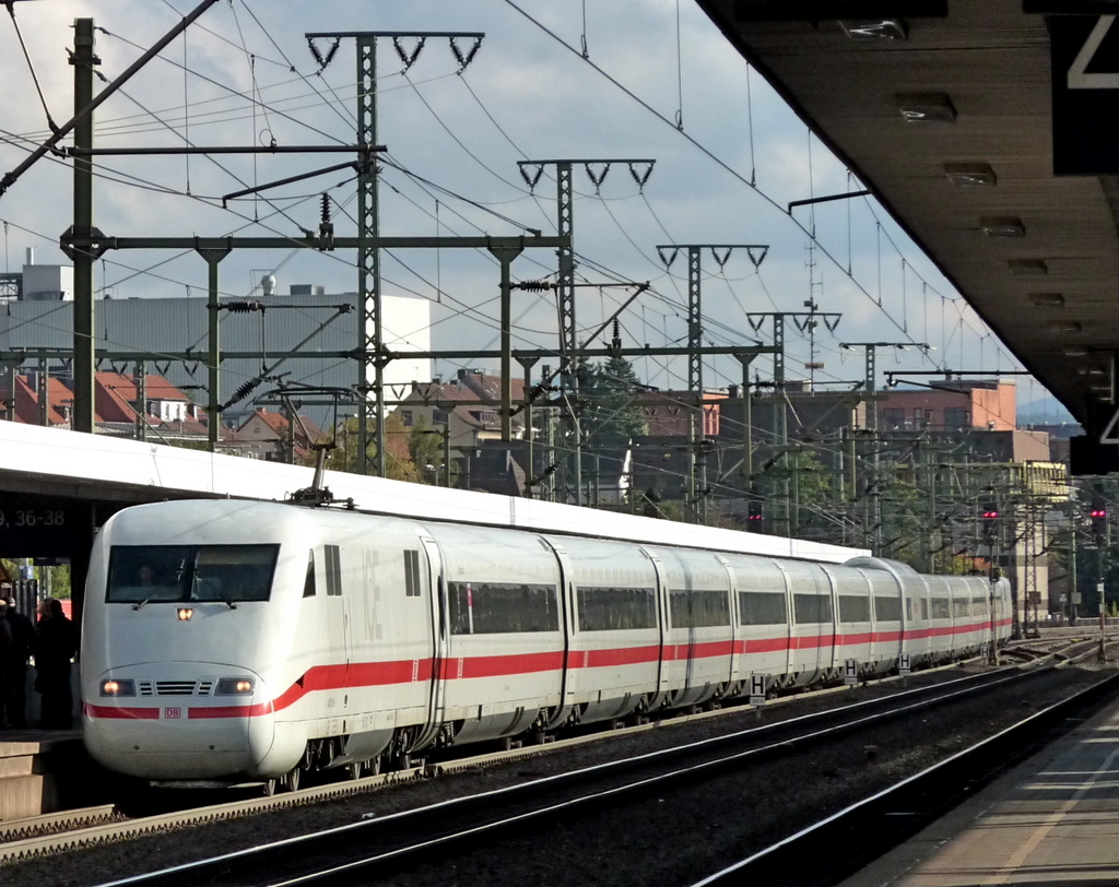 ICE nach Hamburg Altona am 21.10.10 in Fulda