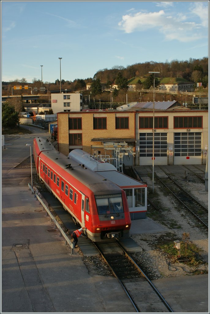 In Ulm wird der 611 040 gepflegt.
14.10.2010 