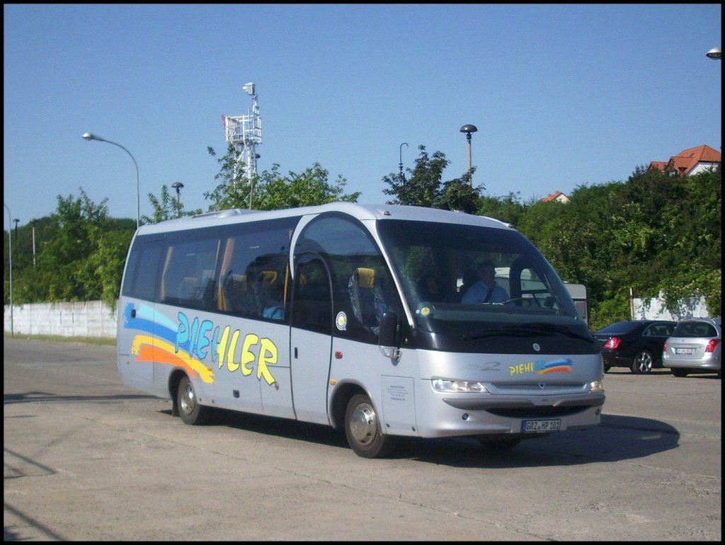 Indcar Mago von Piehler aus Deutschland im Stadthafen Sassnitz.