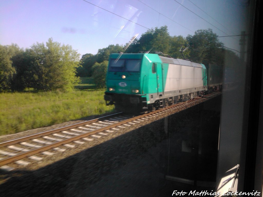 ITL BR 185 standte bei Hagenow land am 8.6.13