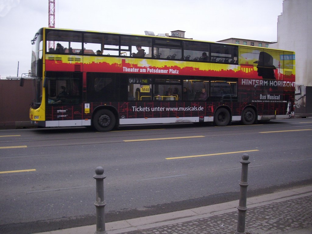 MAN Lion's City DD der BVG in Berlin.

