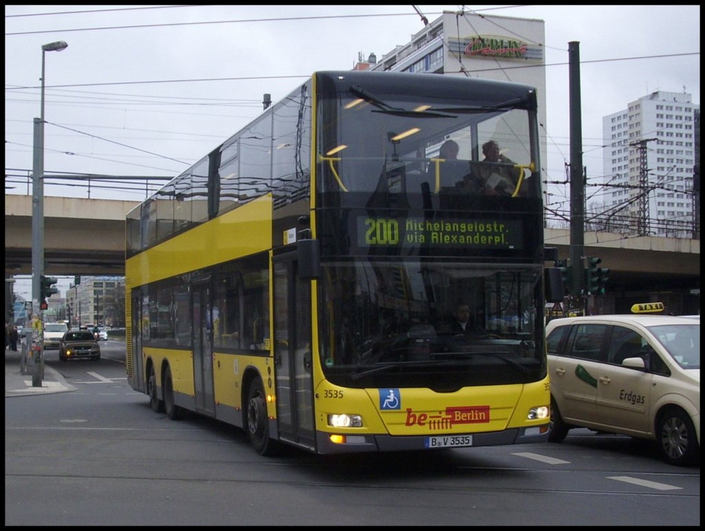 MAN Lion's City DD der BVG in Berlin.

