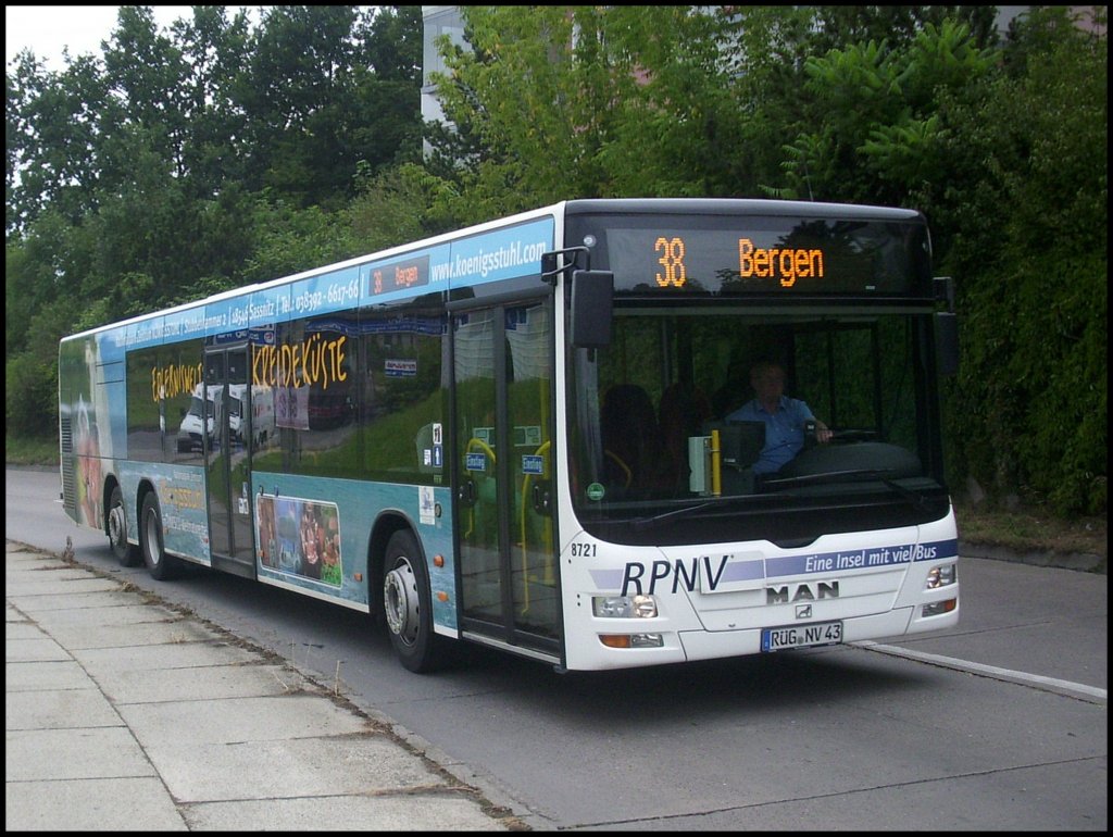 MAN Lion's City der RPNV in Bergen.