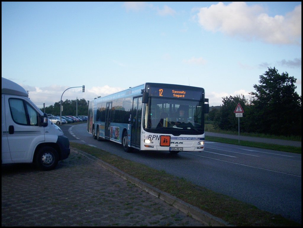 MAN Lion's City der RPNV in Lietzow.
