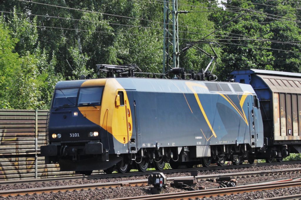 Meine erste EG und dann auch noch die 3101 traf ich am 13.08.10 in Hamburg Harburg