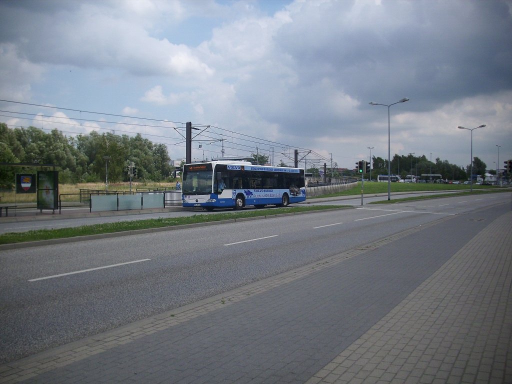 Mercedes Citaro II der Rostocker Straenbahn AG in Rostock. 

