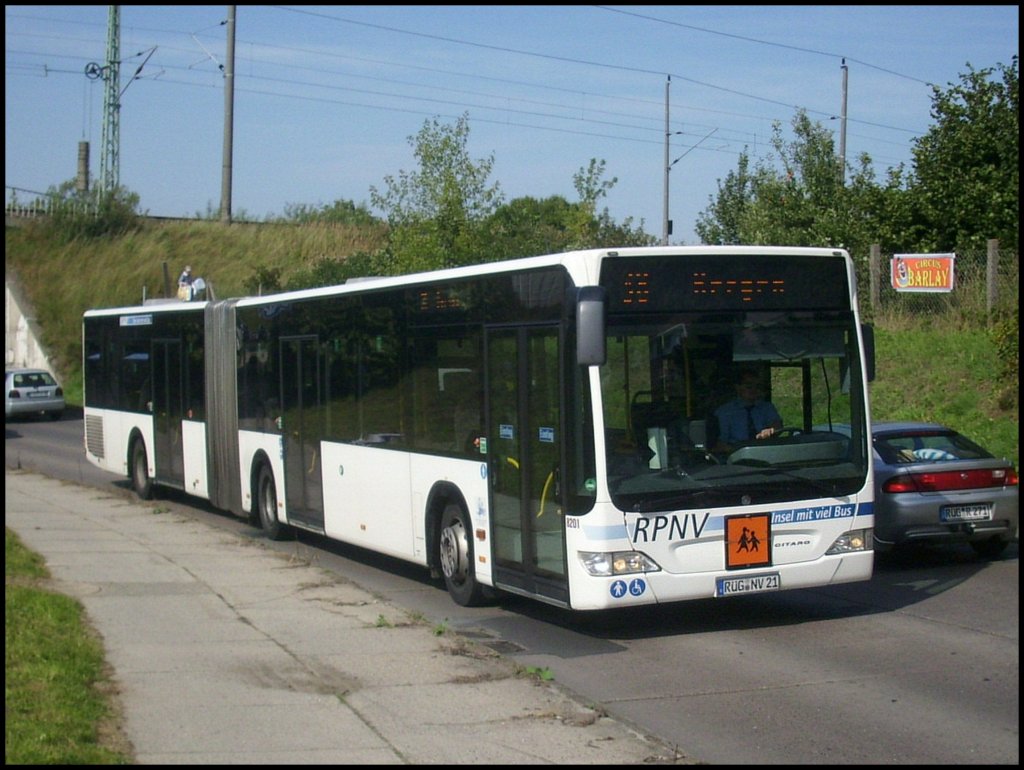 Mercedes Citaro II der RPNV in Bergen.