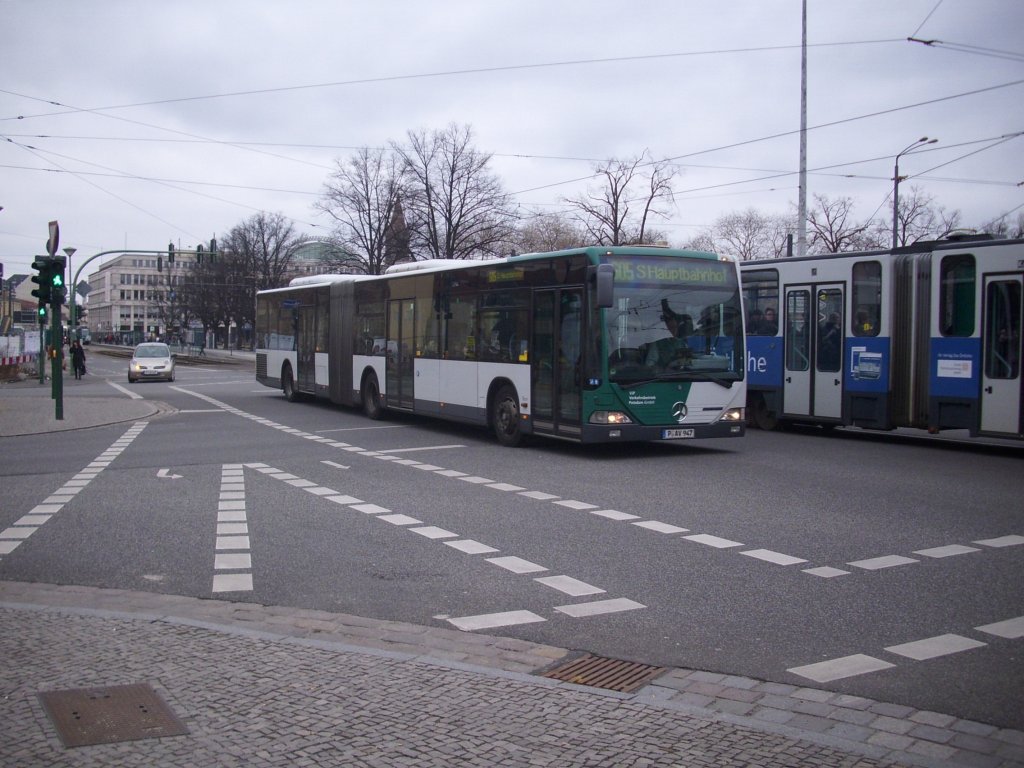 Mercedes Citaro der ViP in Potsdam.