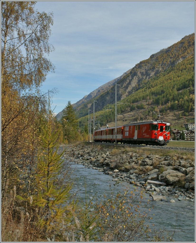 MGB Regionalzug bei Tsch.
19. Okt. 2013