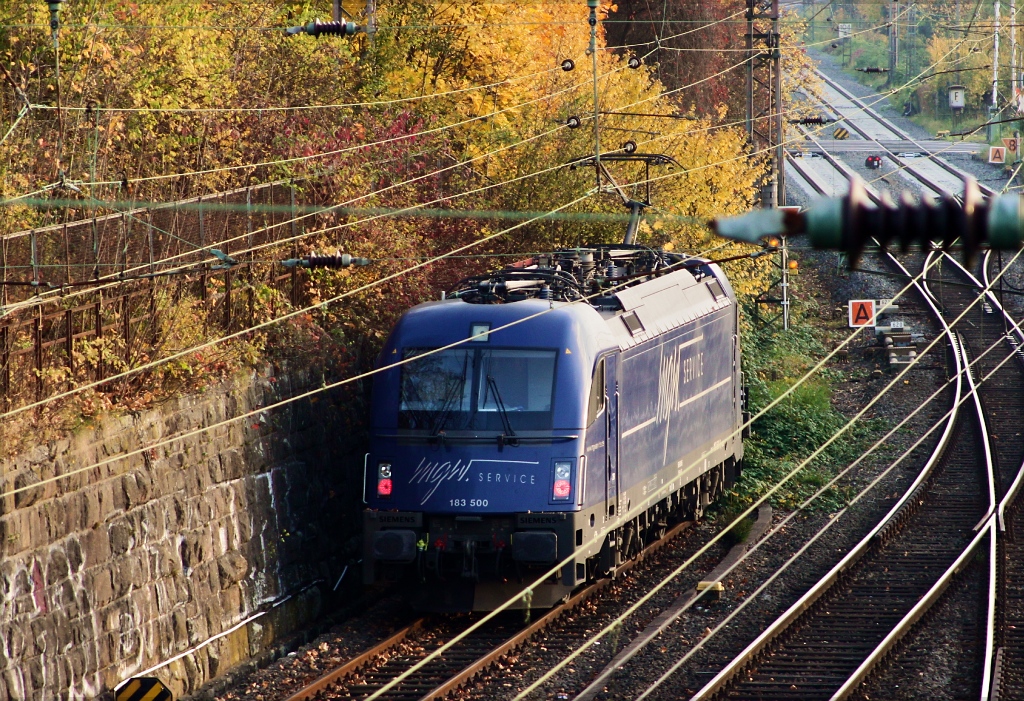 MGW 183 500 am 23.10.12 in Siegen-Weidenau. Spezielle Gre an Marc!