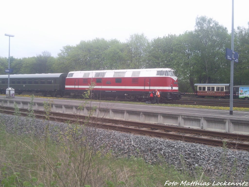 MTEG 118 770-7 abgestellt in Putbus am 10.5.13