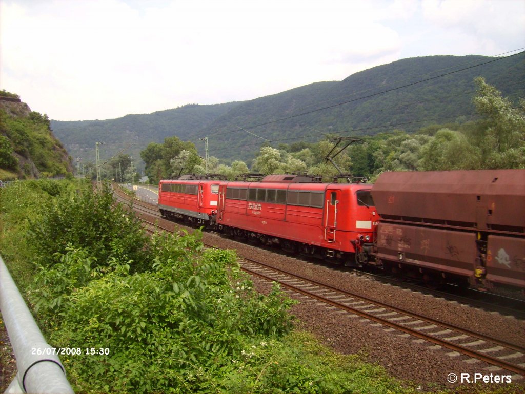 Nachschuss von 151 006 + 021.