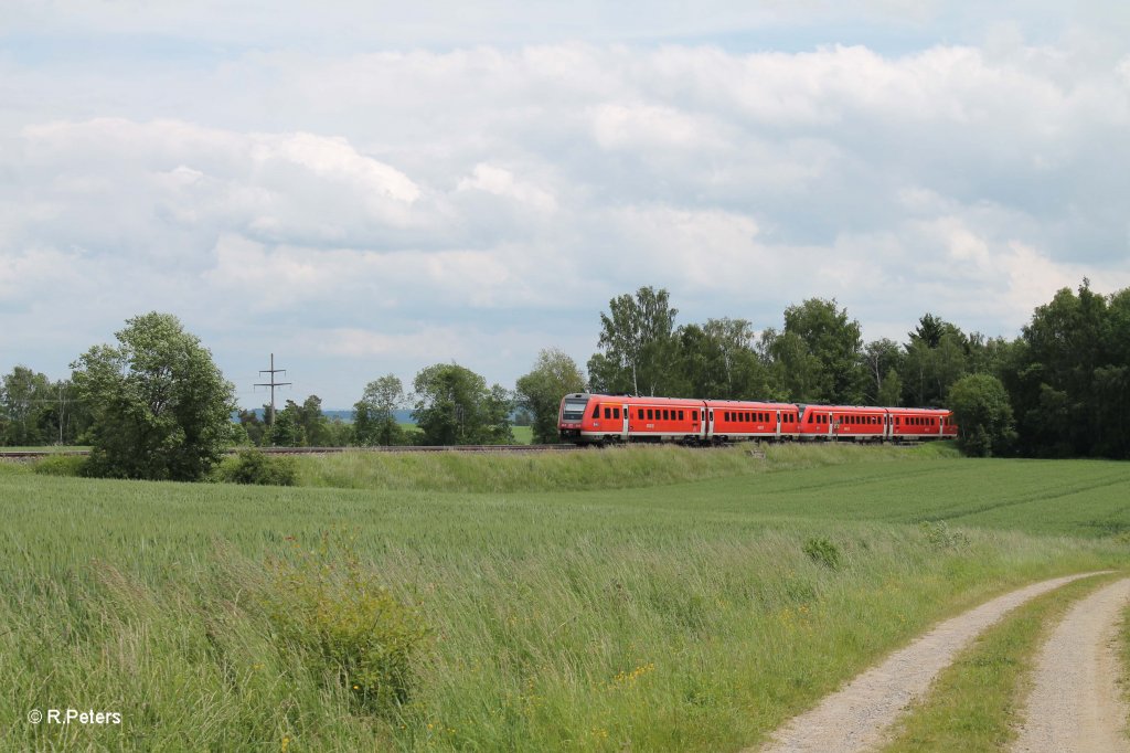 Nachschuss auf ein Franken-Sachsen-Express Doppel bei Unterthlau. 15.06.13