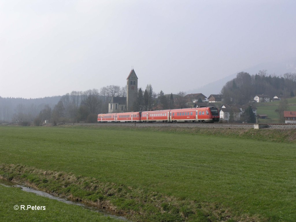 Nachschuss von den zwei 612er bei Stein im Allgu. 17.04.10