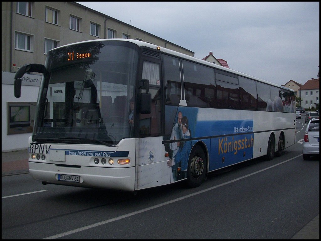 Neoplan Euroliner der RPNV in Bergen.
