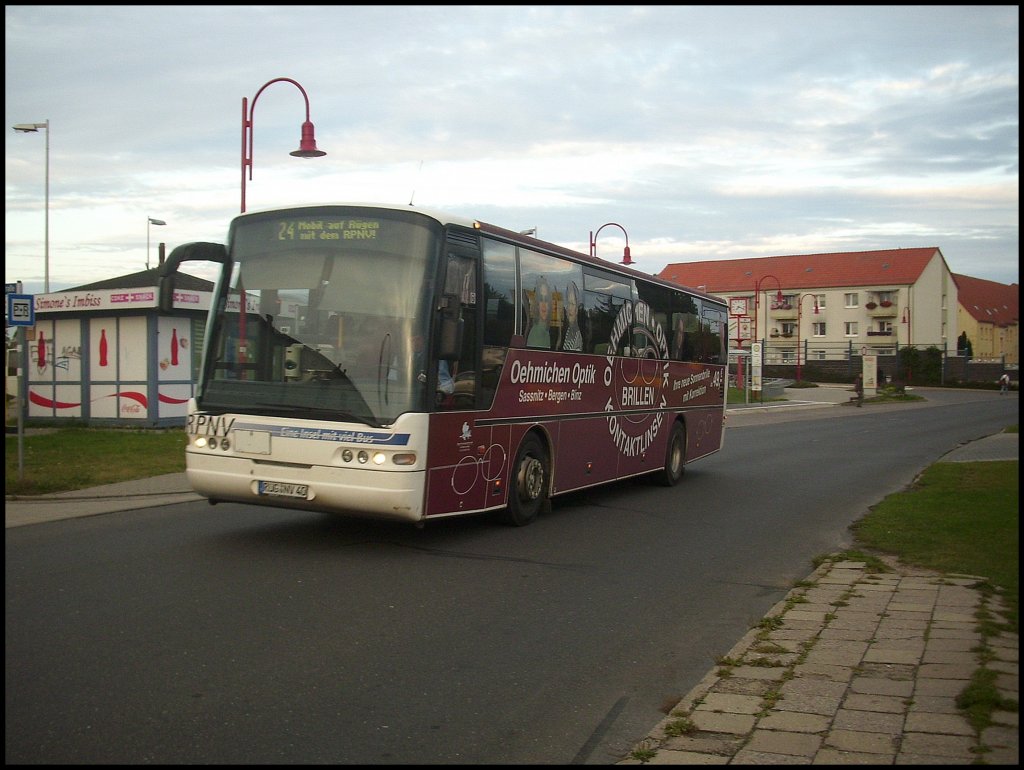 Neoplan Euroliner der RPNV in Bergen.
