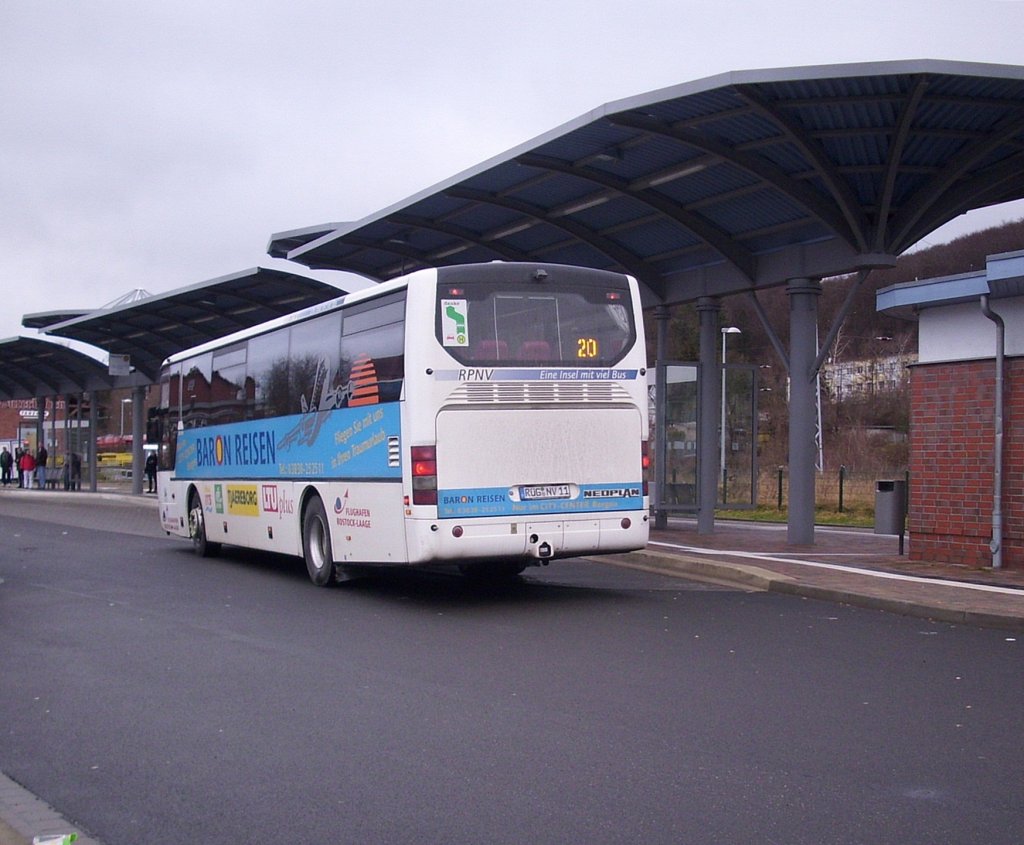 Neoplan Euroliner der RPNV in Sassnitz.