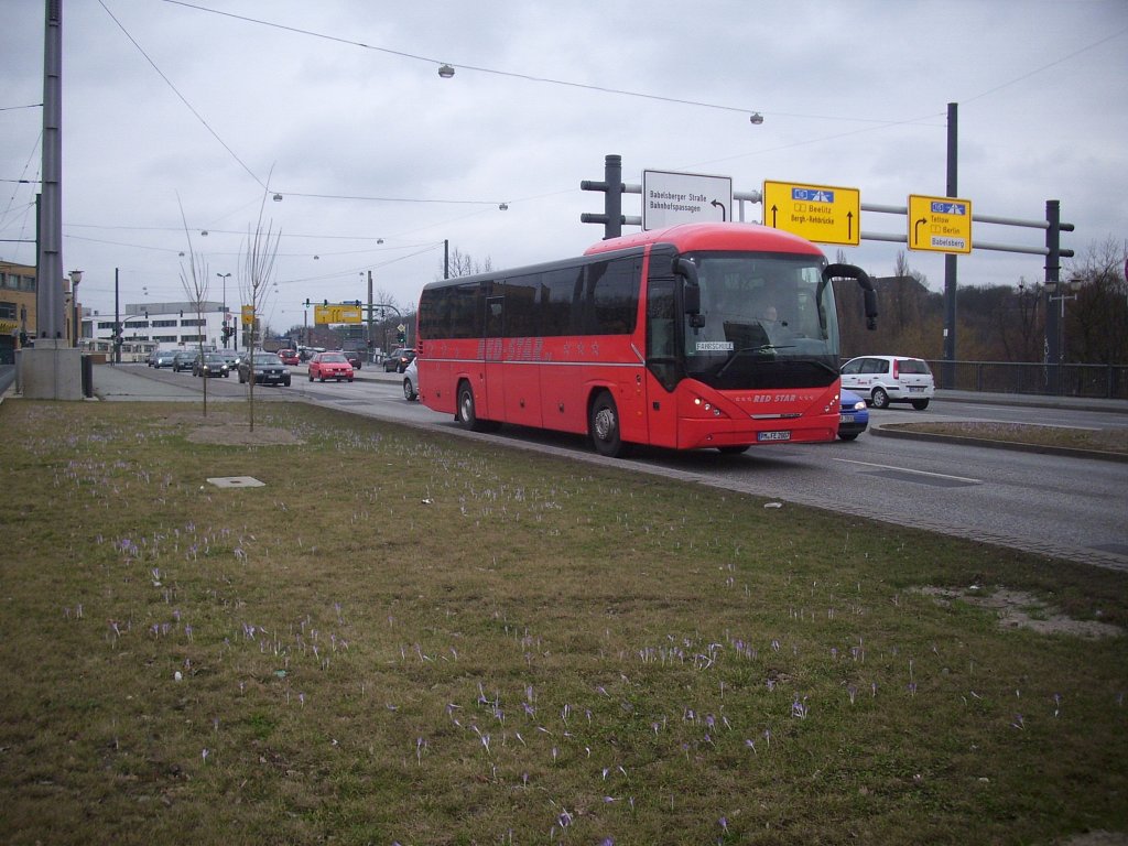 Neopolan Trendliner Fahrschulwagen in Potsdam.